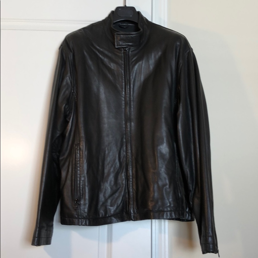 Men’s DKNY real leather jacket